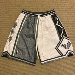 Trillest multi print heavyweight shorts